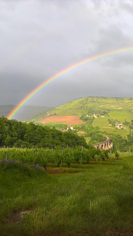 grange rénovée en pleine nature Valady Exterior foto